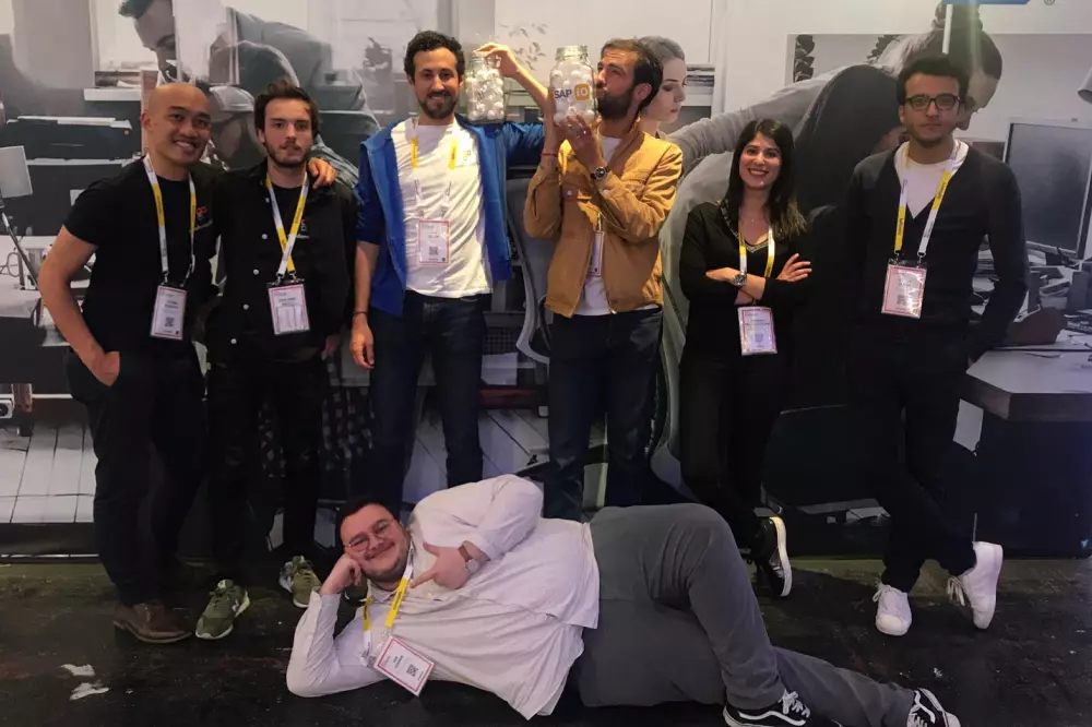 RandomCoffee team at Vivatech