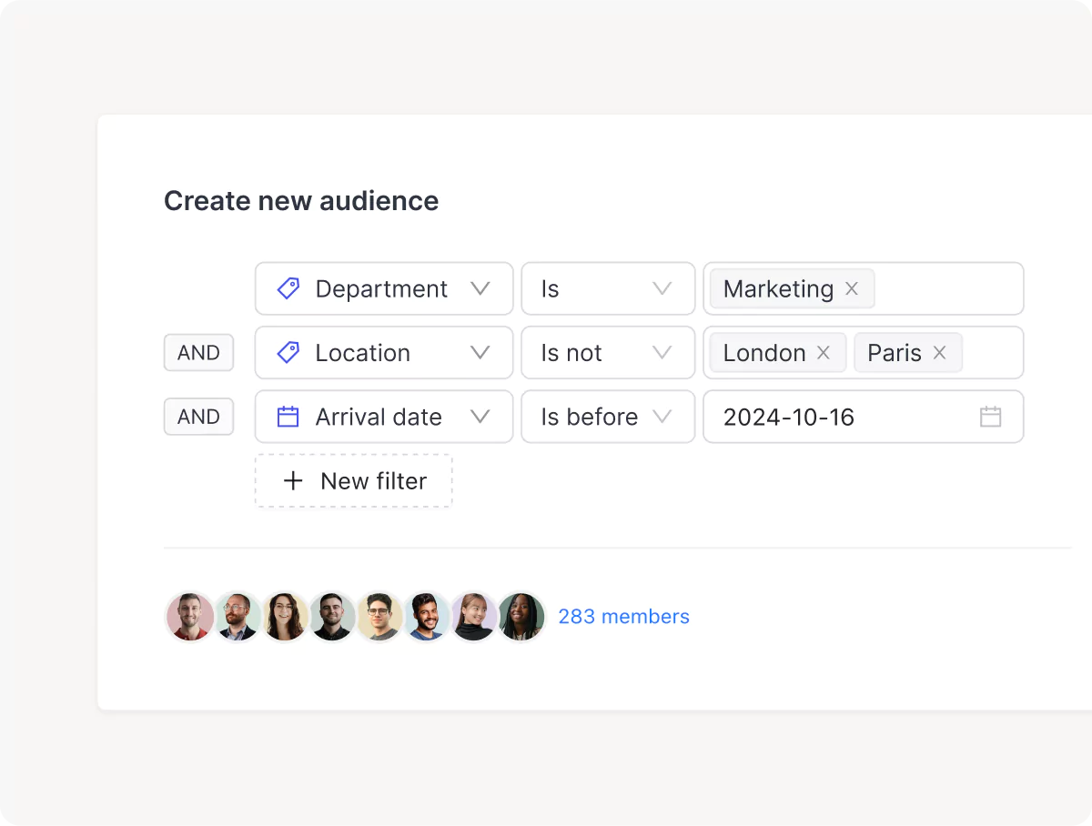 Enrich your member base for increasingly consistent matchings