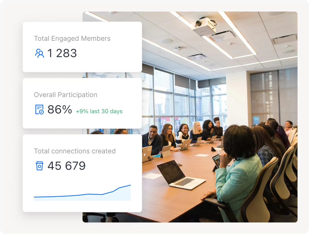 We connect, you lead.